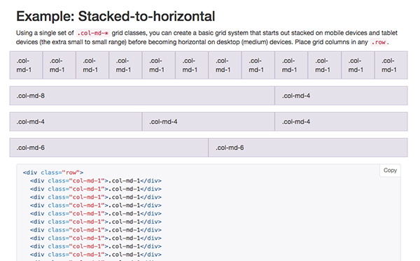 Bootstrap グリッドシステムの解説と設定方法